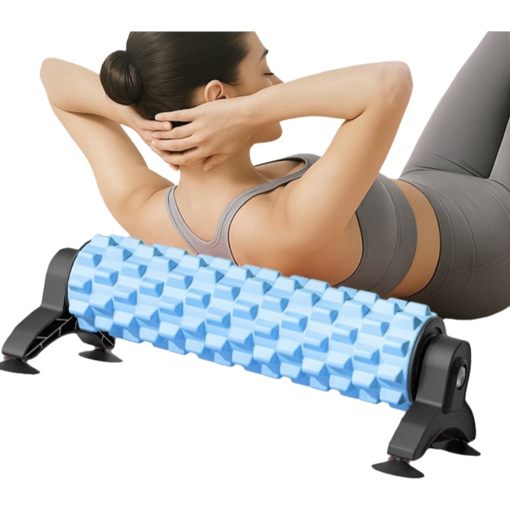 Foam Roller - Rodillo de espuma antideslizante con ventosas