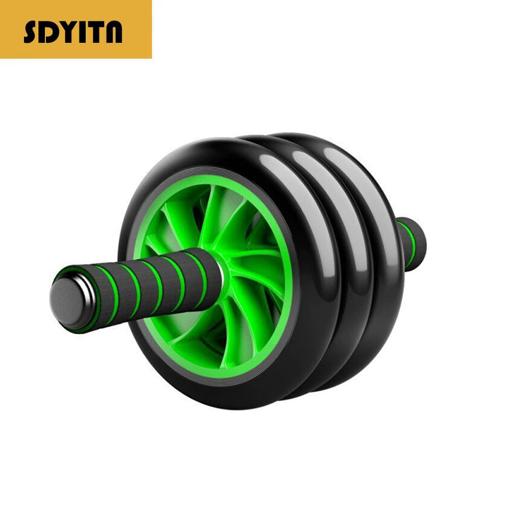 Ab Wheel Roller - Rodillo Ab portátil con ruedas duales