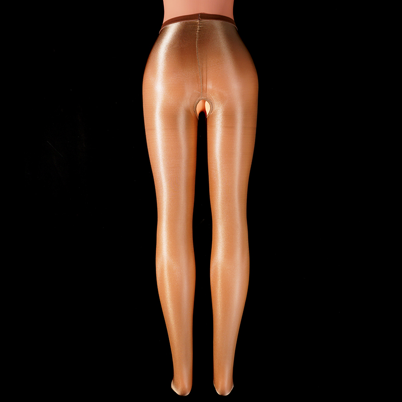 Yoga Fitness Fit Club - Pantimedias Transparentes Brillantes para Mujer, Leggings
