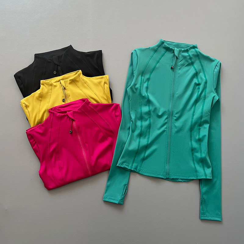 Yoga Fitness Jacket - Chaqueta Deportiva de Manga Larga con