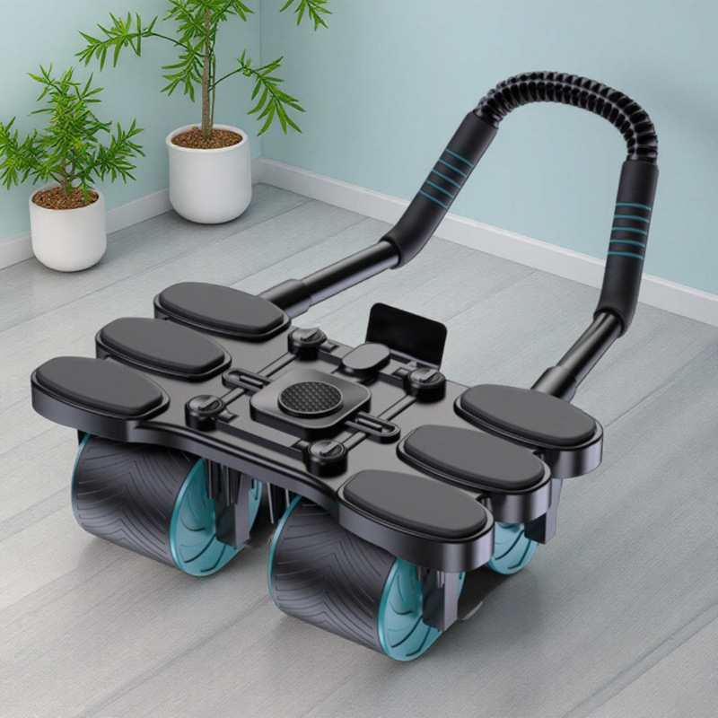 Ab Wheel Roller - Rueda Abdominal de Cuatro Ruedas con