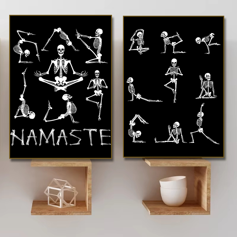 Yoga Fitness Rooms - (Sin marco) Póster de yoga con