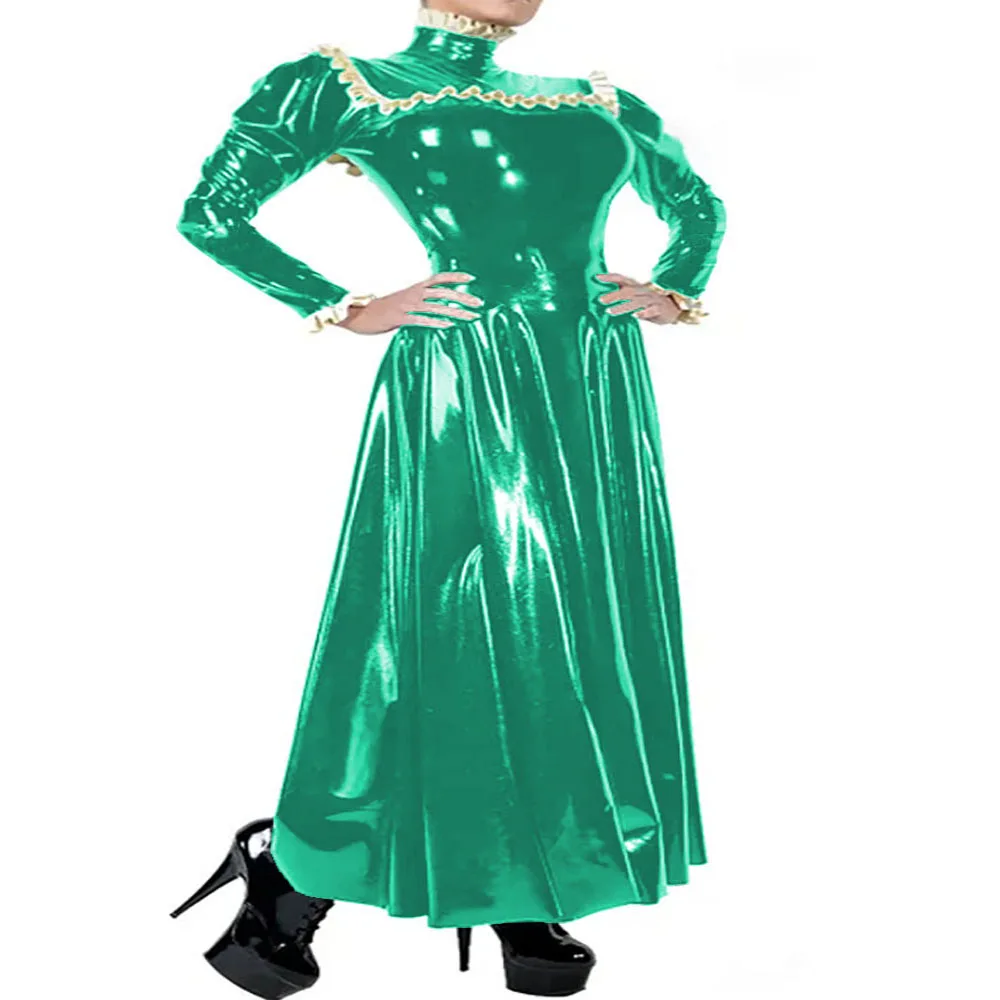 Shoulder Massage Ball - Vestido largo elegante de talla grande