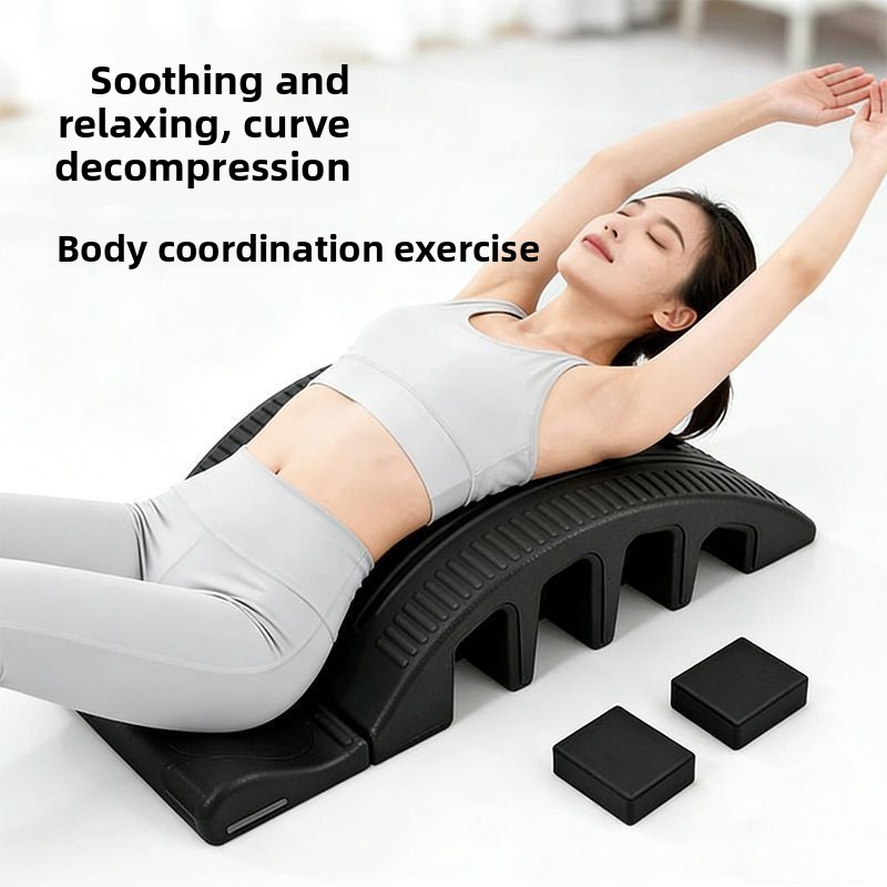 Yoga Fitness Exercises - Corrector de columna mejorado para Pilates,