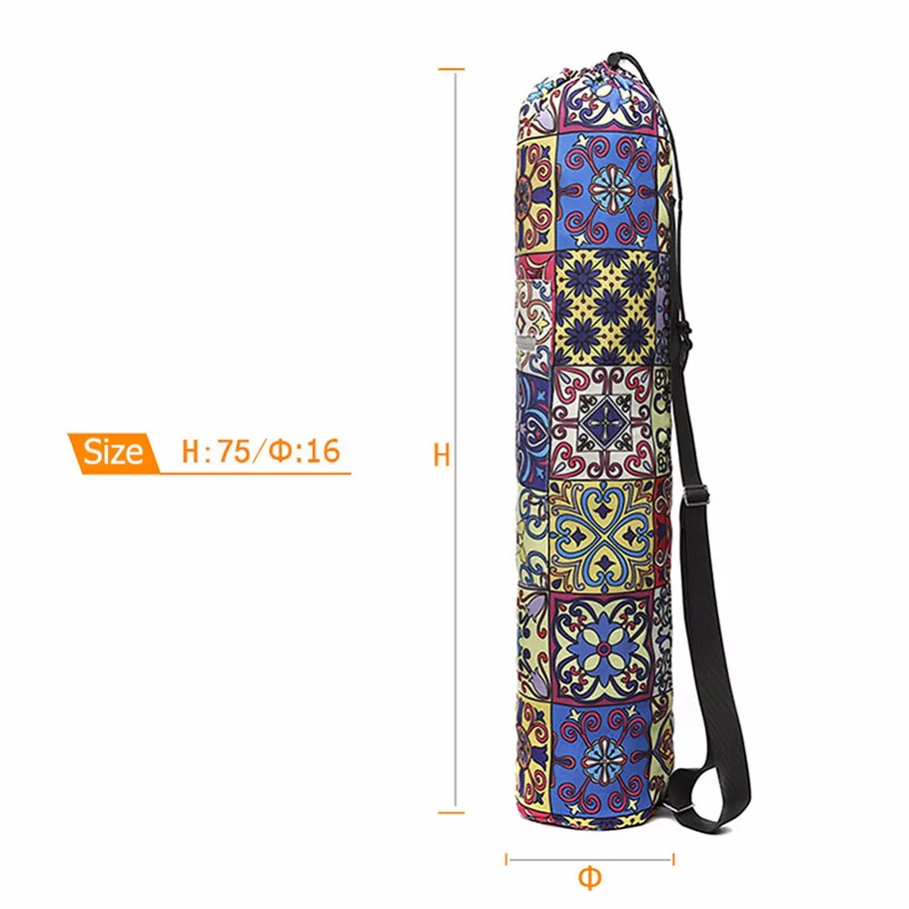 Bolsa de Yoga con estampado, M - Yoga Fitness Rooms reseña y precio