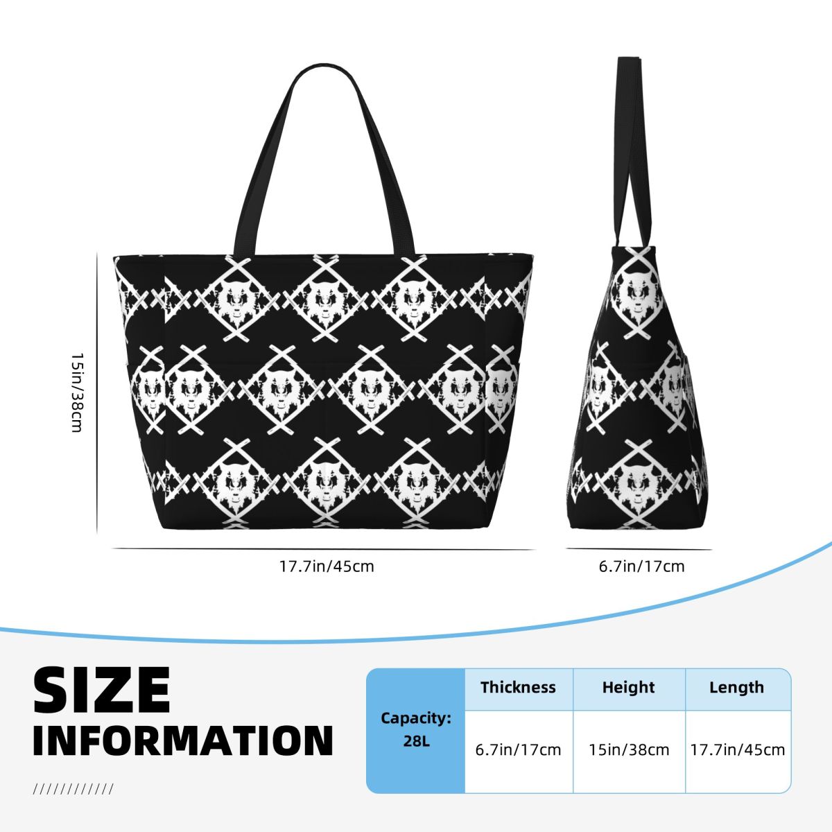 Bolso de playa con logotipo de - Yoga Fitness Merch reseña y precio