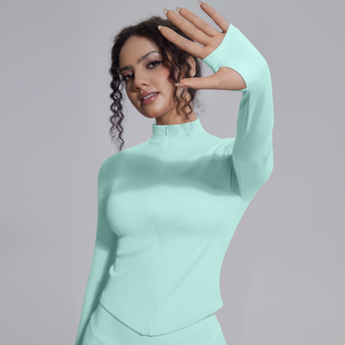 Conjunto de Yoga de 3 Piezas H - Yoga Fitness Jacket reseña y precio
