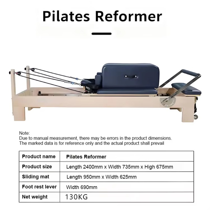 Máquina de Pilates Reformer pa - Yoga Fitness Exercises reseña y precio