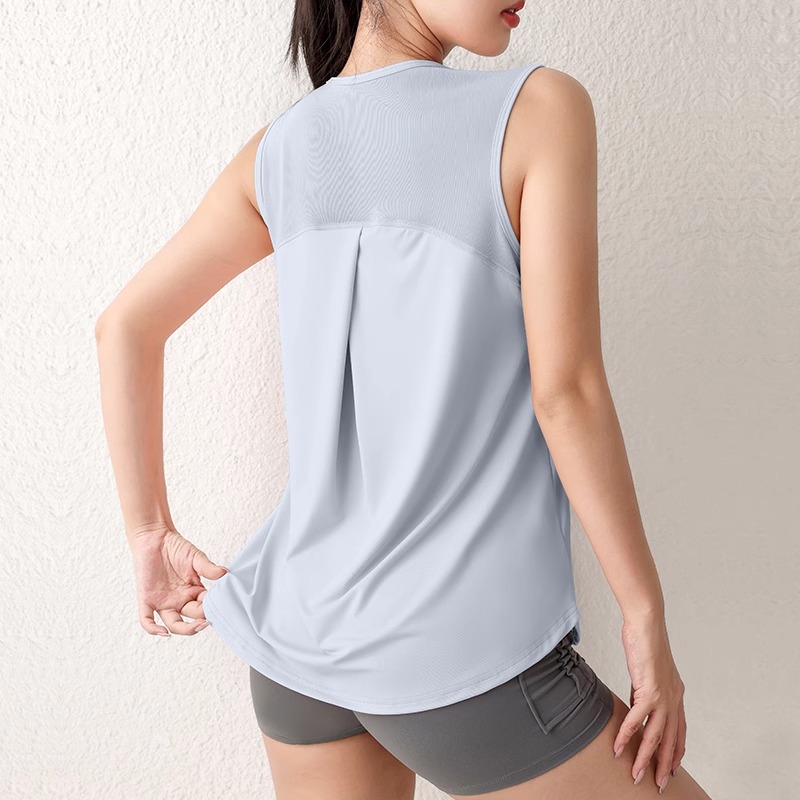 Camiseta sin mangas deportiva  - Yoga Fitness Exercises reseña y precio