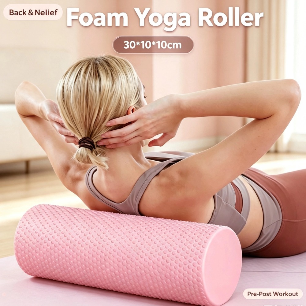 Rodillo de Yoga de Espuma EVA  - Yoga Fitness Wheel reseña y precio