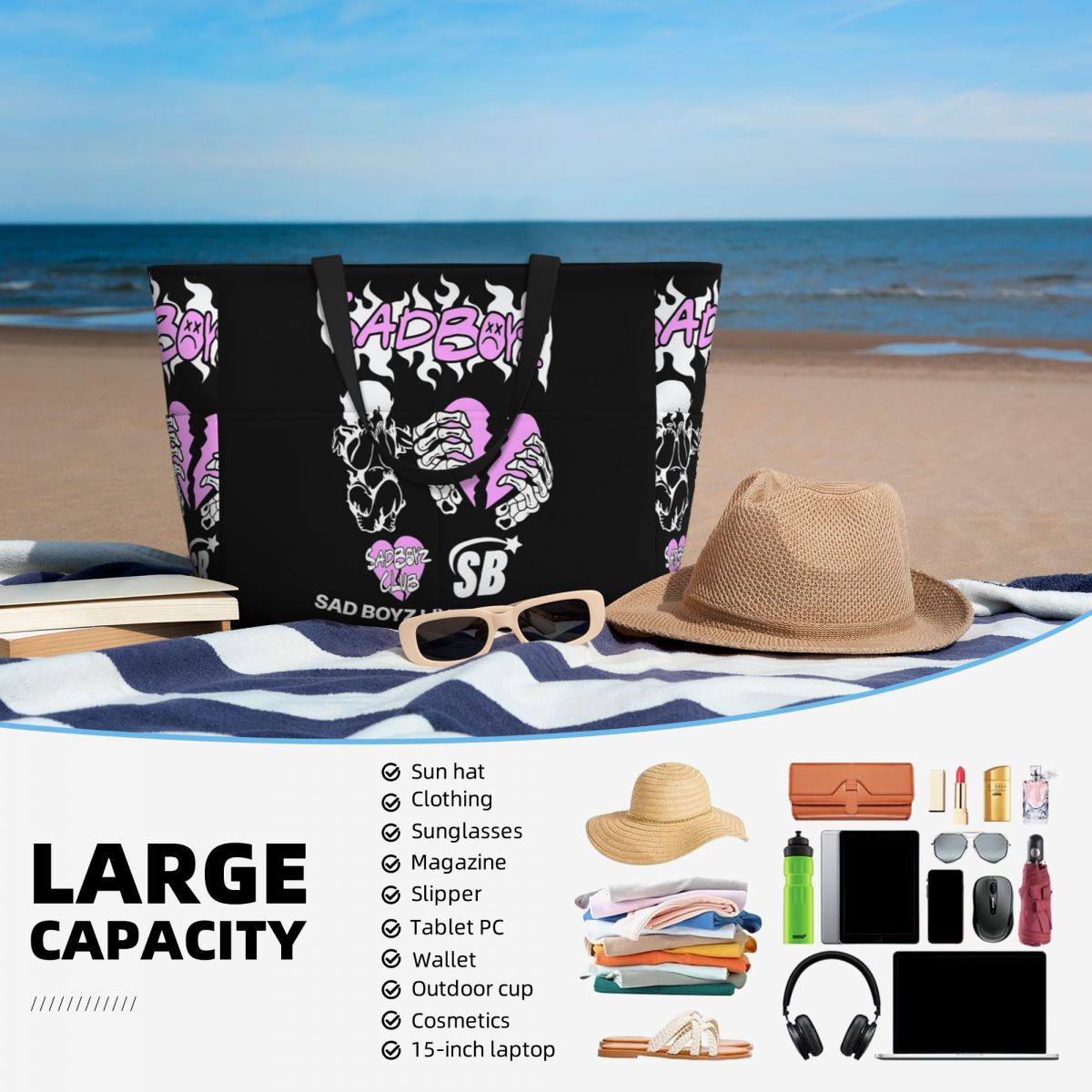 Bolso de mano Junior H Merch S - Yoga Fitness Merch reseña y precio
