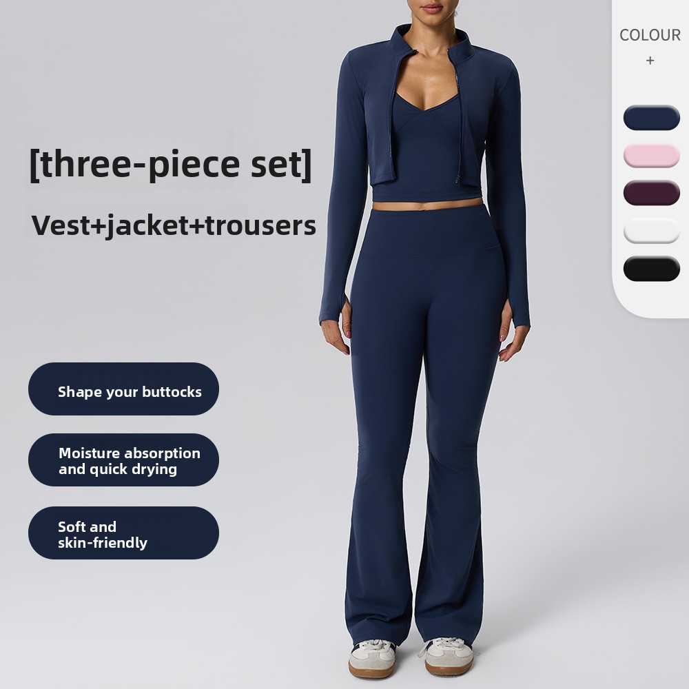 Conjunto Deportivo Naked Feel  - Yoga Fitness Jacket reseña y precio