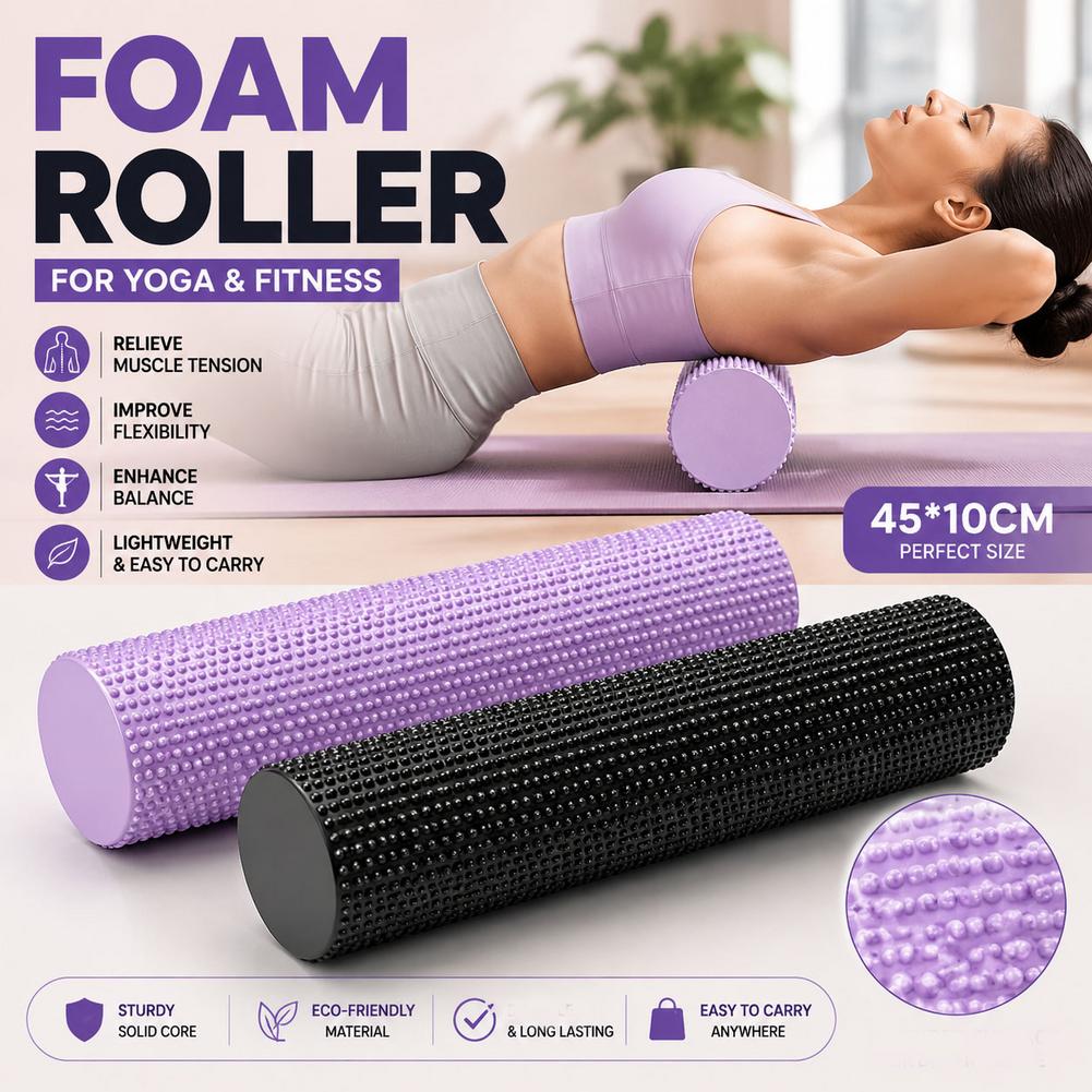 Rodillo de Espuma para Yoga de - Yoga Fitness Wheel reseña y precio