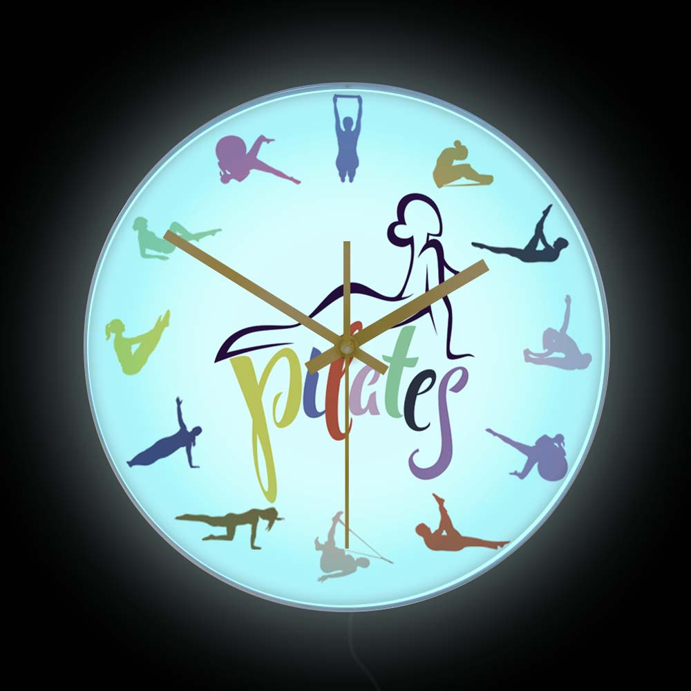 Reloj de Pared con Diseño Colo - Yoga Fitness Rooms reseña y precio
