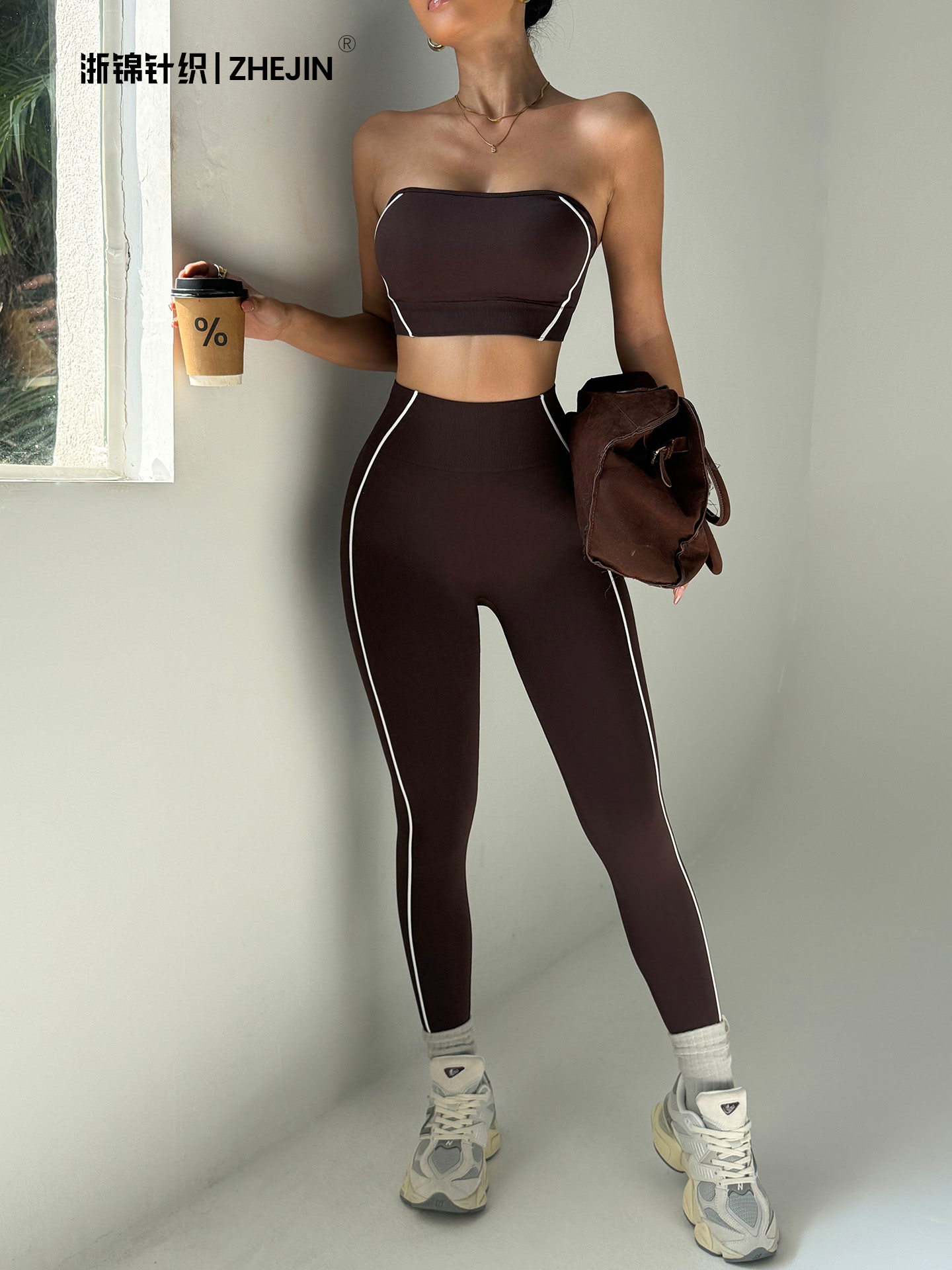 Conjunto de Yoga sin Costuras  - Yoga Fitness Fit Club reseña y precio