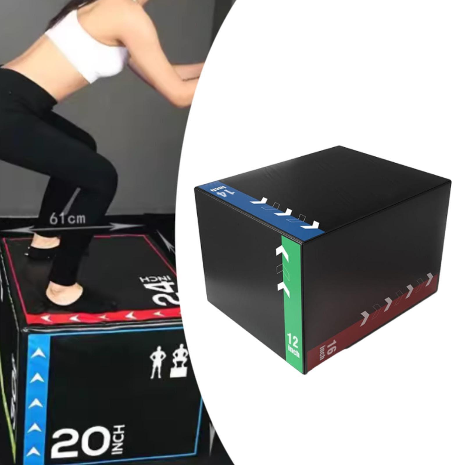Caja de salto plyométrica, caj - Plyo Jump Box reseña y precio