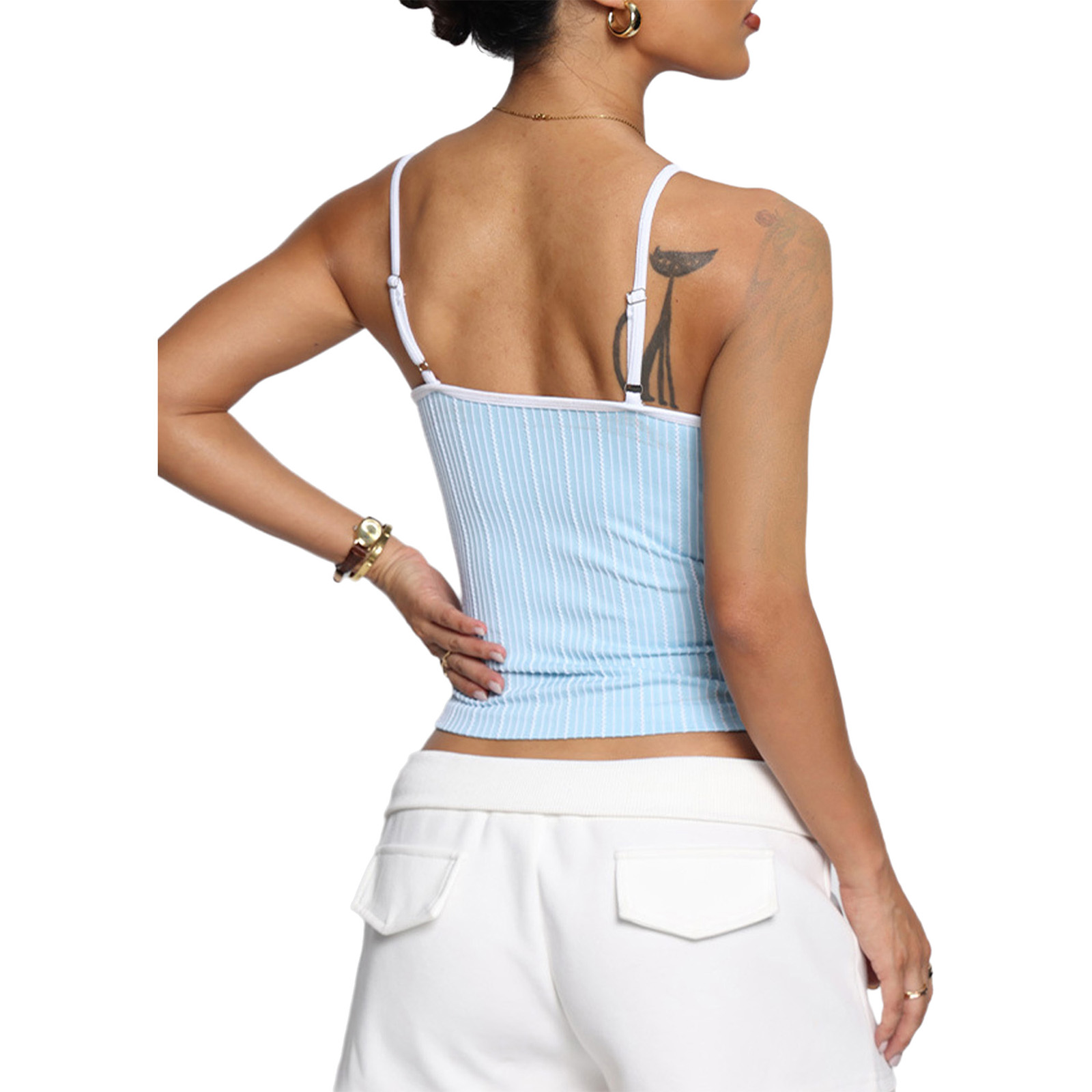 Camisola deportiva sin mangas  - Yoga Fitness Exercises reseña y precio