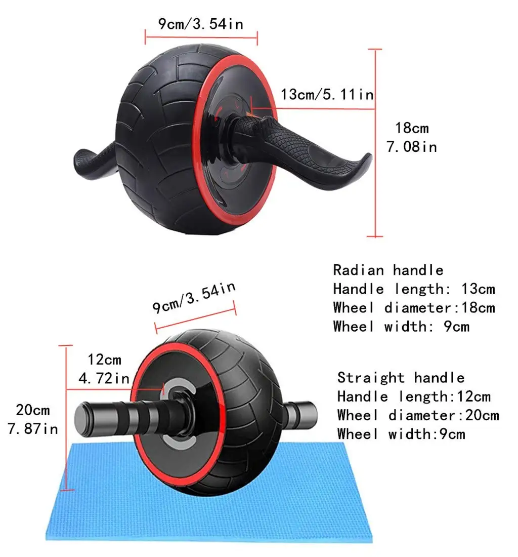Rueda Abdominal AB Wheel con A - Ab Wheel Roller reseña y precio