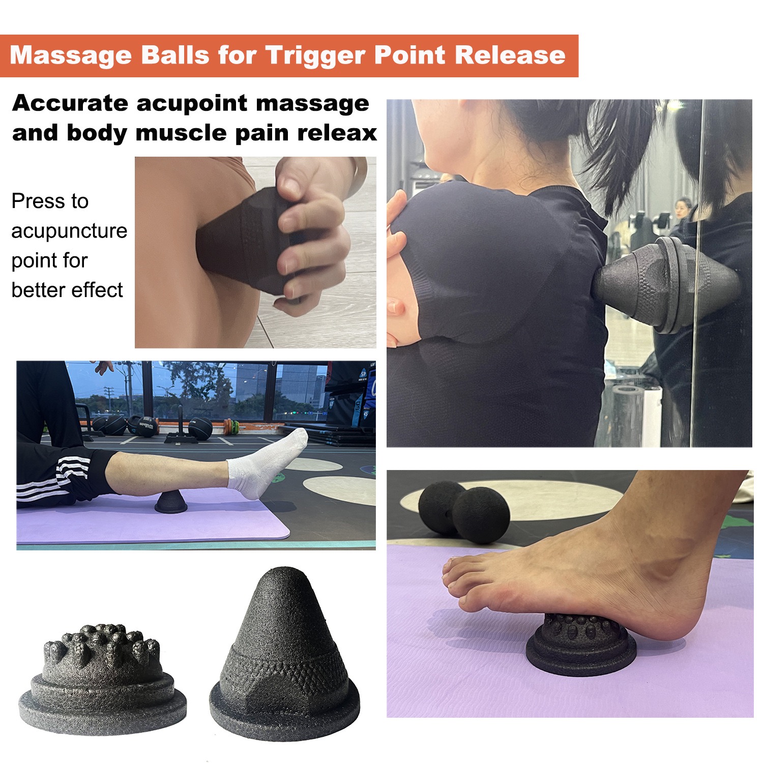 Set de 5 Rodillos de Masaje pa - Foam Roller reseña y precio