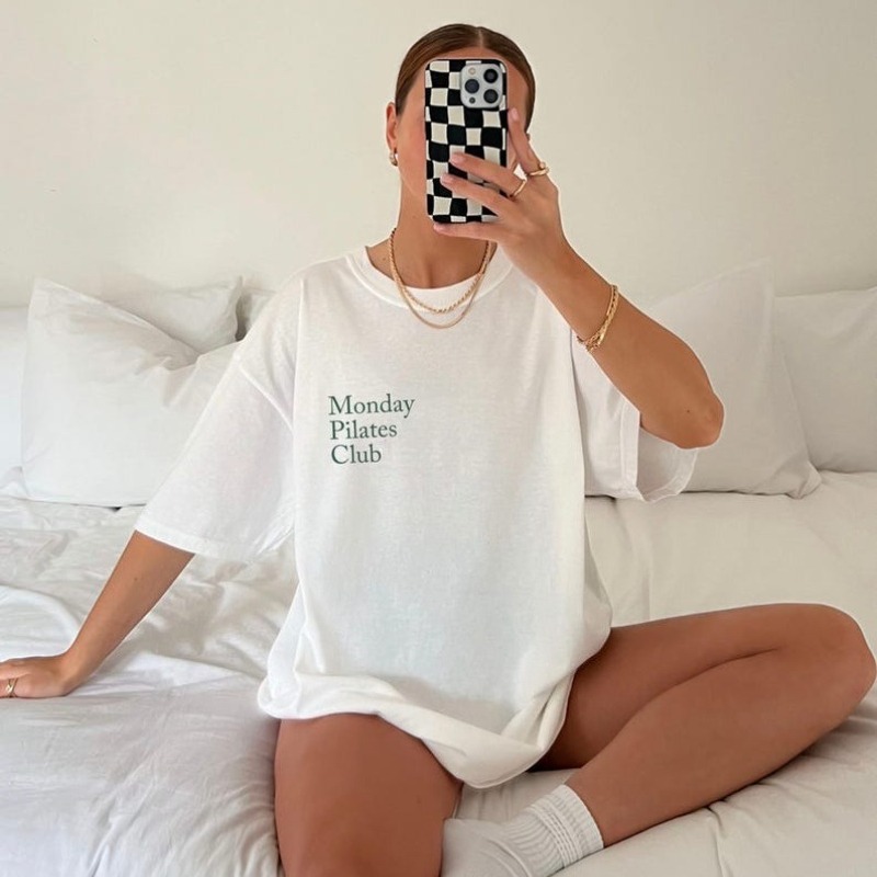 Camiseta para Pilates, Camiset - Yoga Fitness Fit Club reseña y precio