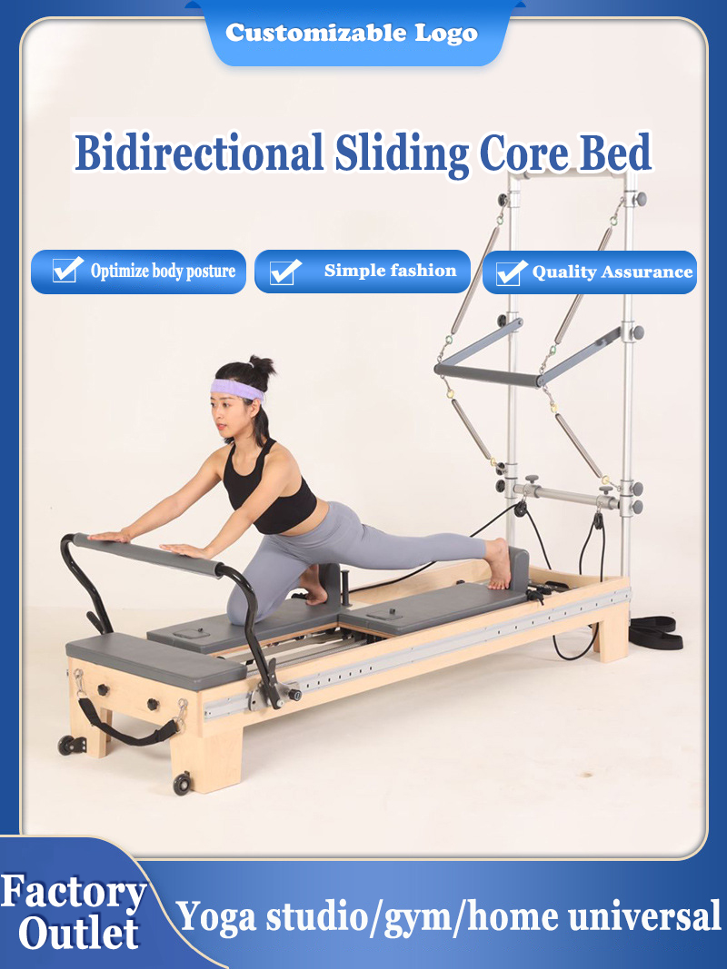 Cama de núcleo deslizante bidi - Yoga Fitness Exercises reseña y precio